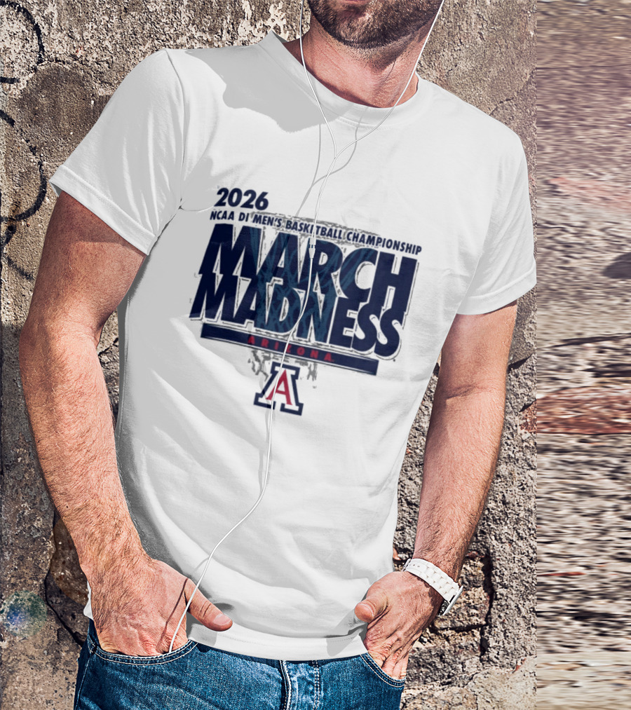 2026 NCAA Men's Basketball Championship March Madness Arizona T-Shirt