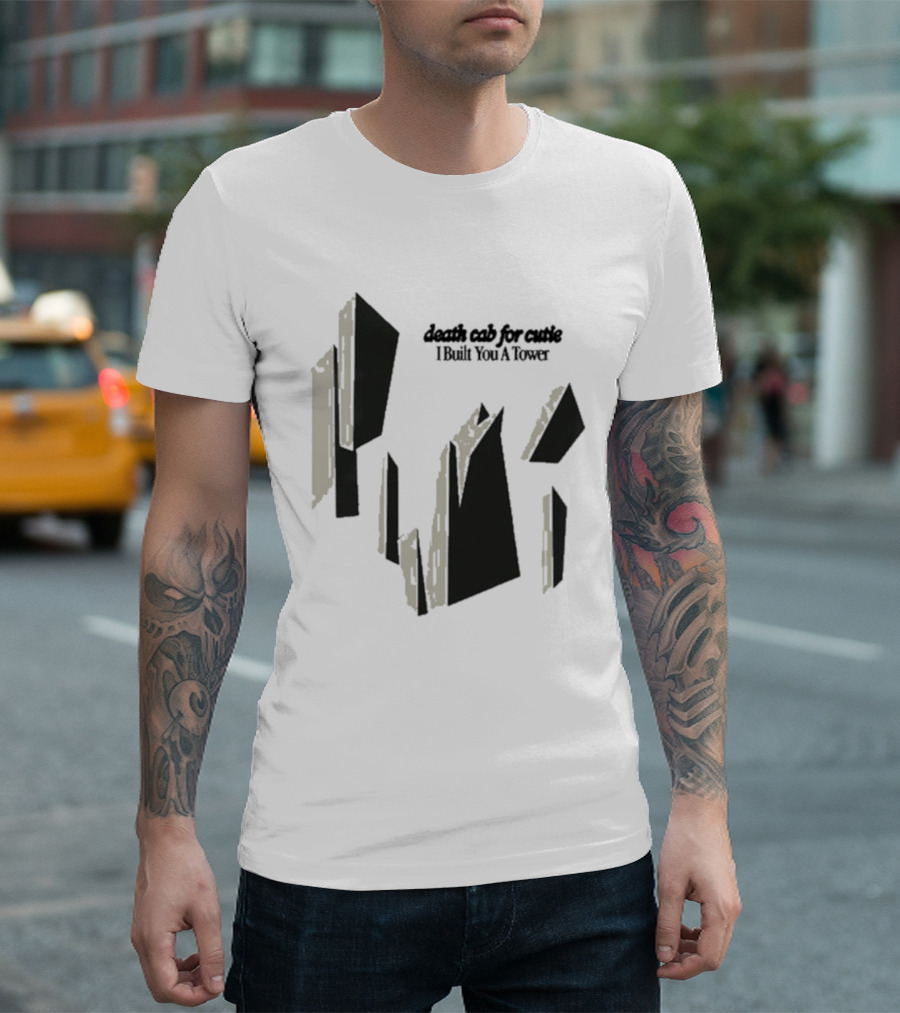 Death Cab For Cutie I Built You A Tower 2026 Abstract Architecture T-Shirt
