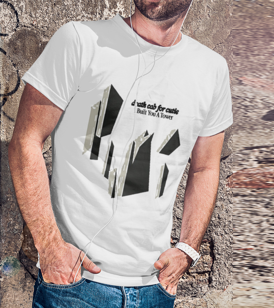 Death Cab For Cutie I Built You A Tower 2026 Abstract Architecture T-Shirt