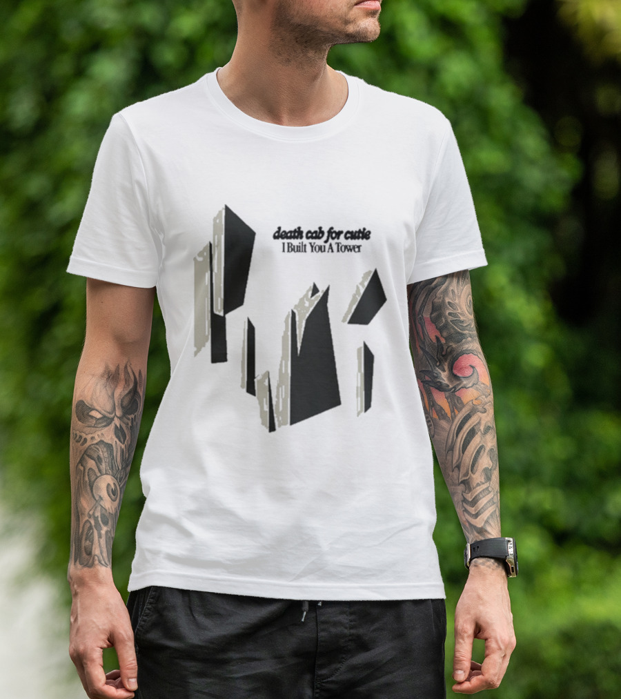 Death Cab For Cutie I Built You A Tower 2026 Abstract Architecture T-Shirt