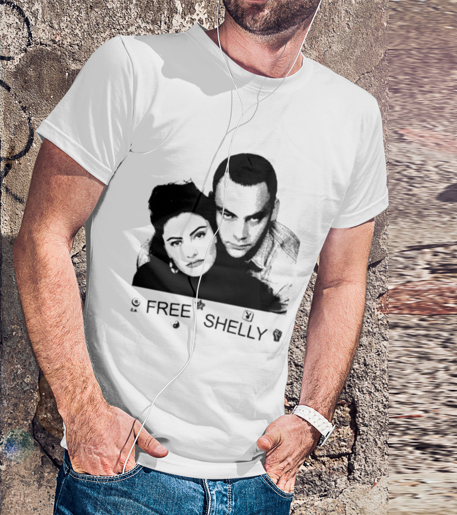 FREE SHELLY Twin Peaks Iconic Characters T-Shirt