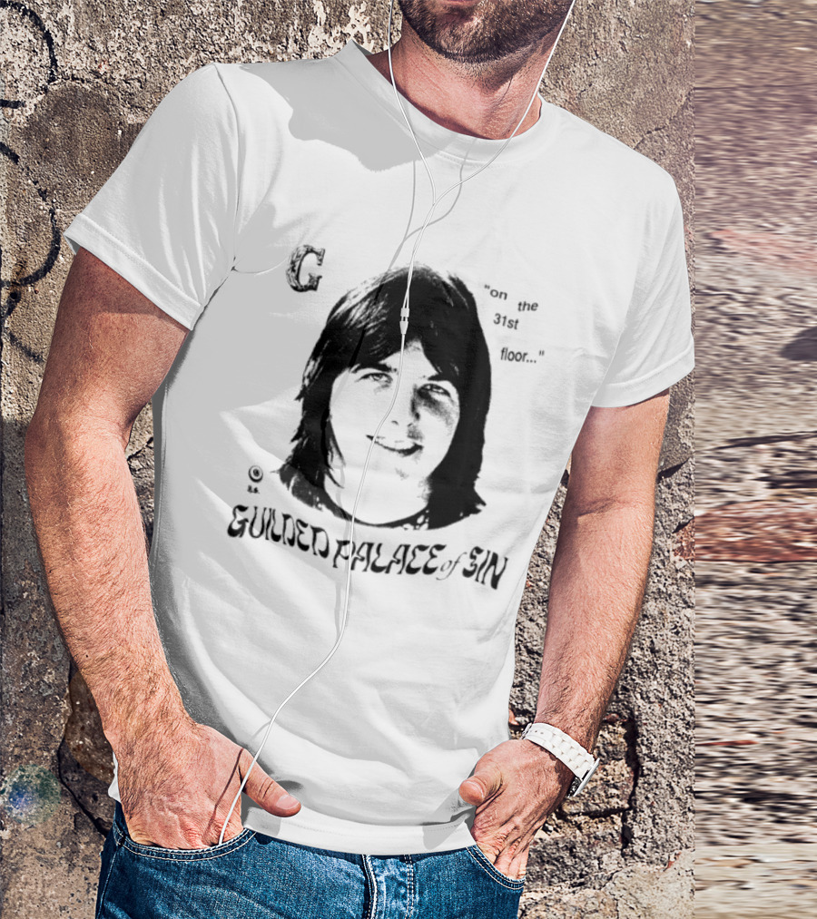 Gram Parsons Gilded Palace Of Sin On The 31st Floor T-Shirt