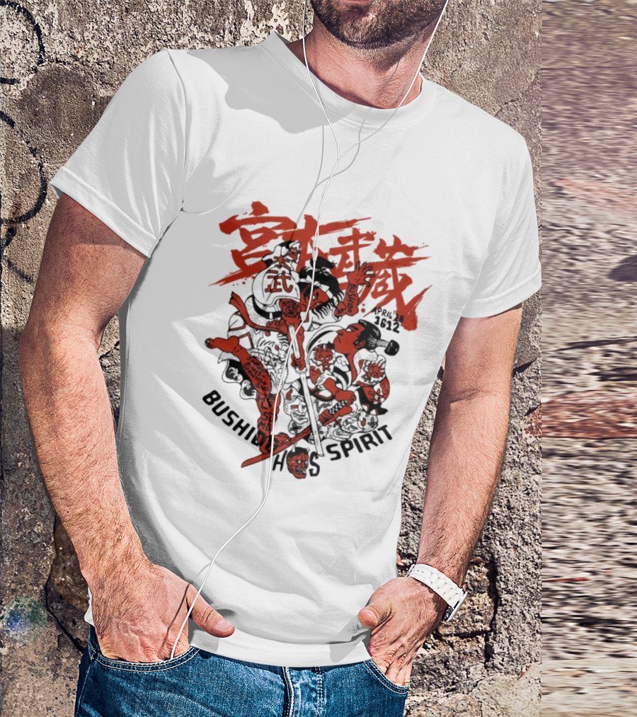 Bushing Has Spirit Musashi Halfsumo Bushido April 15 2022 T-Shirt