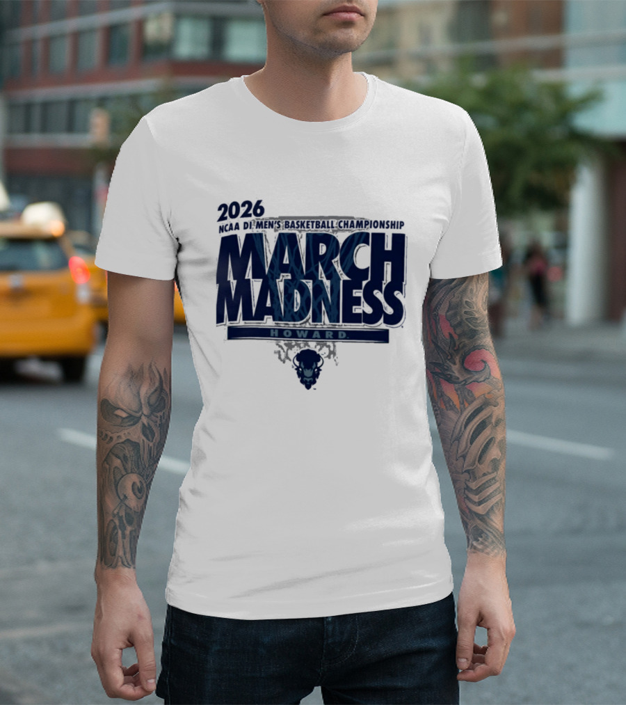 2026 NCAA Men's Basketball Championship March Madness Howard T-Shirt