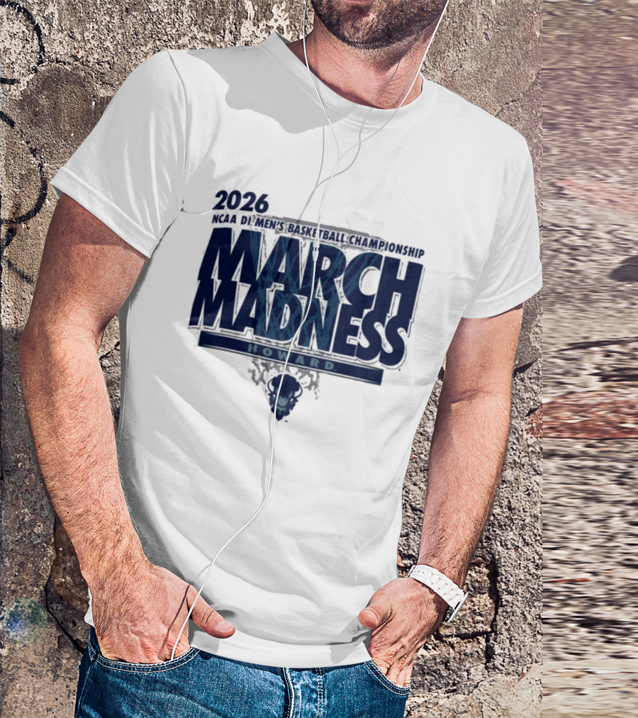 2026 NCAA Men's Basketball Championship March Madness Howard T-Shirt