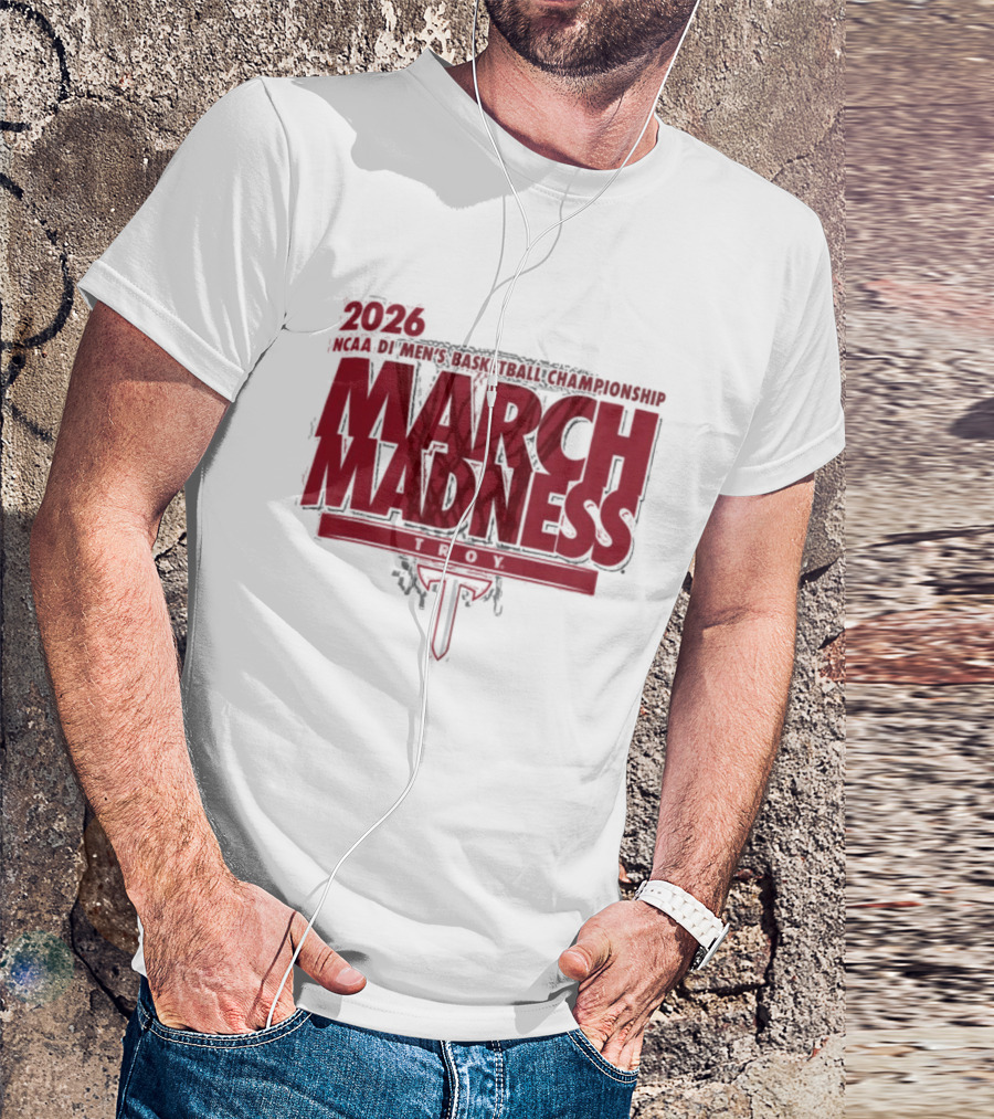 Troy Men's Basketball NCAA 2023 March Madness Championship Tournament T-Shirt