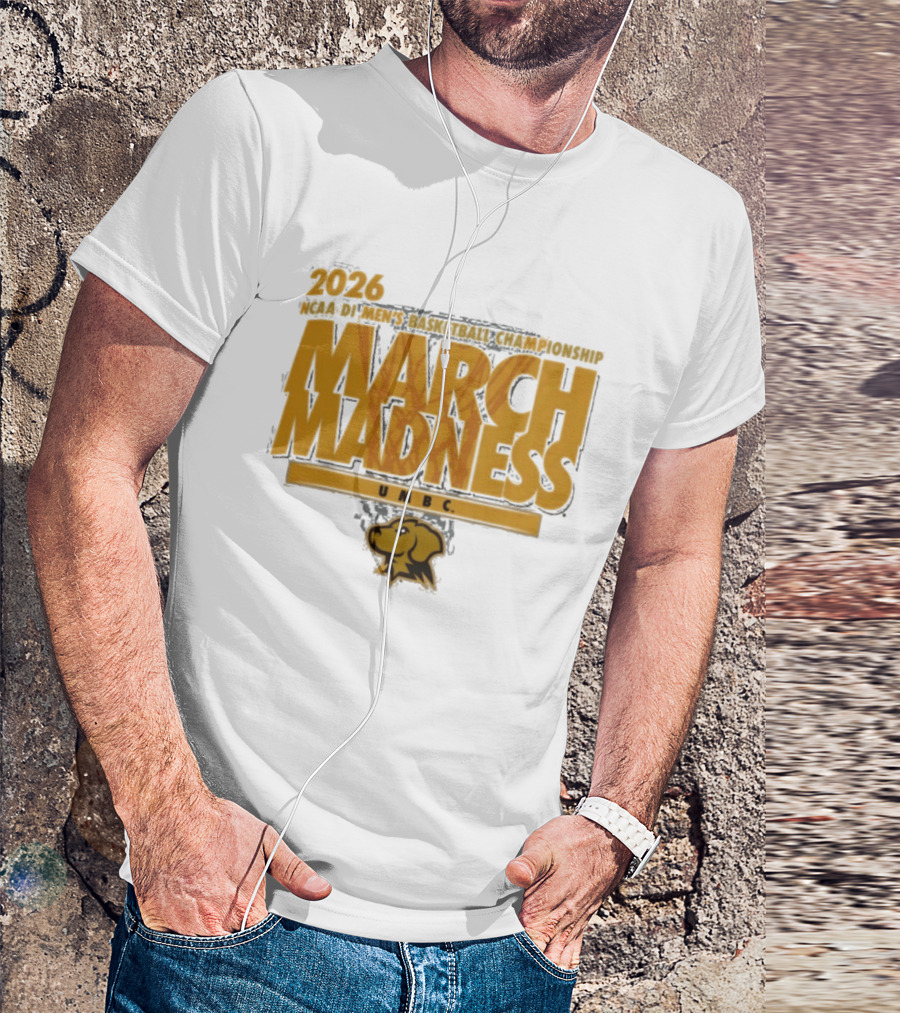 UMBC 2018 Men's Basketball March Madness Retrievers NCAA Tournament Upset Victory T-Shirt