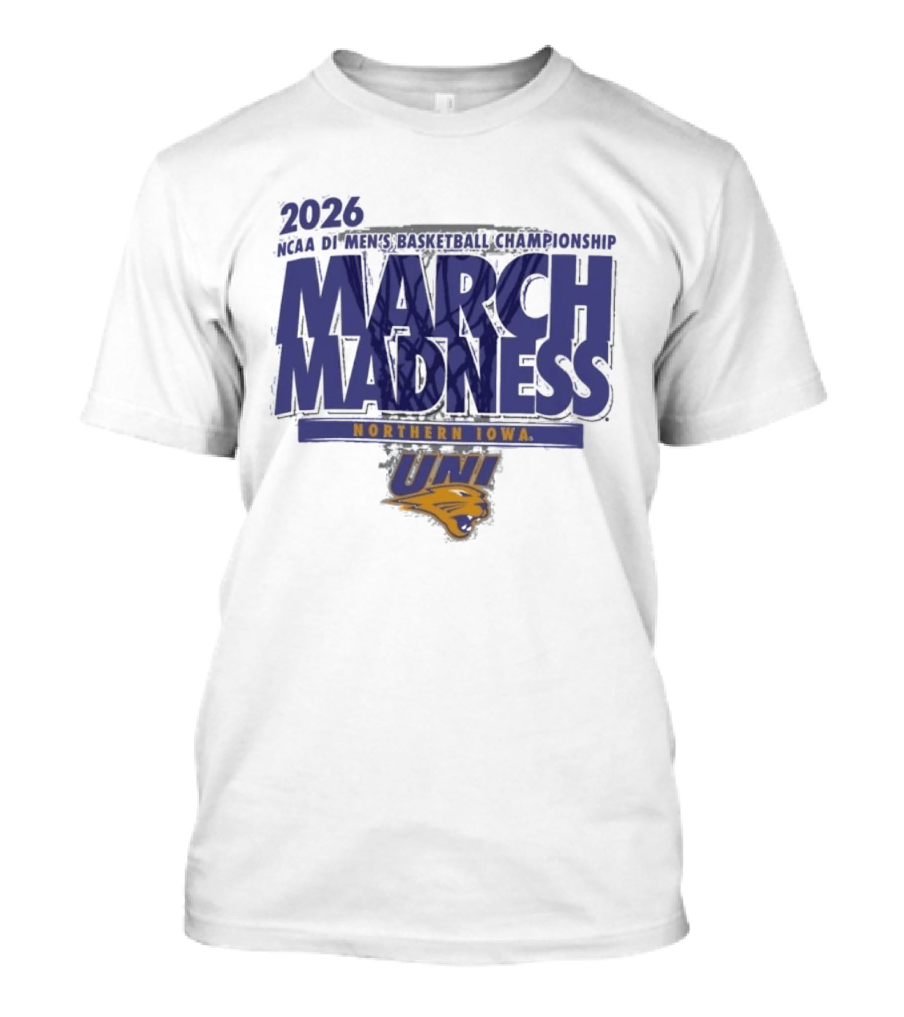 2026 UNI Panthers Northern Iowa NCAA March Madness Men's Basketball Championship T-Shirt