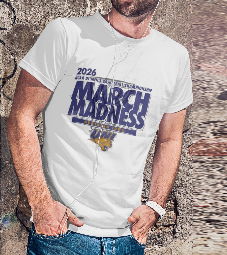 2026 UNI Panthers Northern Iowa NCAA March Madness Men's Basketball Championship T-Shirt
