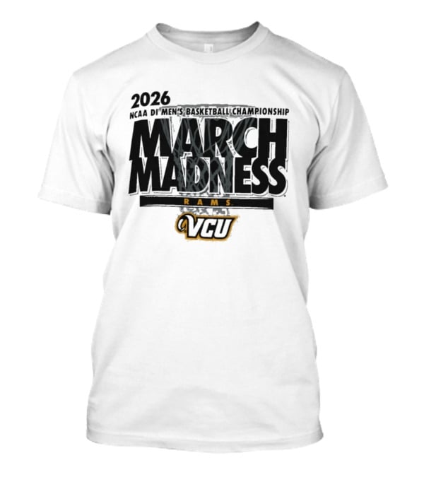 2026 NCAA DI Men's Basketball Championship March Madness VCU Rams T-Shirt
