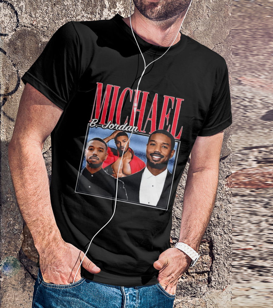 Michael B. Jordan Iconic Style And Charisma T-Shirt