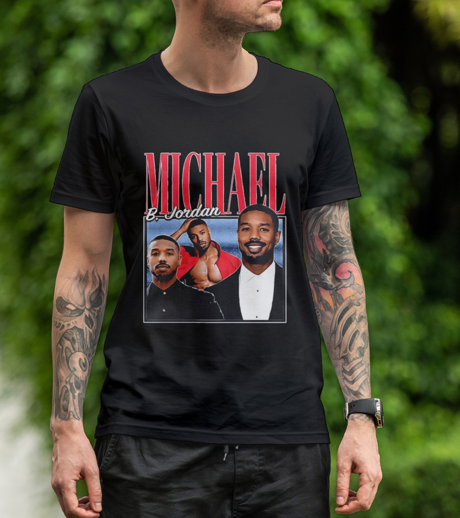 Michael B. Jordan Iconic Style And Charisma T-Shirt