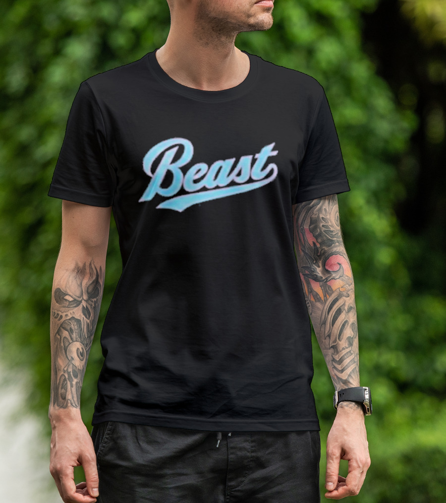 Mrbeast Beast Baseball T-Shirt