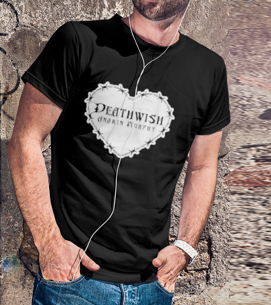 Anakin Murphy Barbed Wire Heart T-Shirt