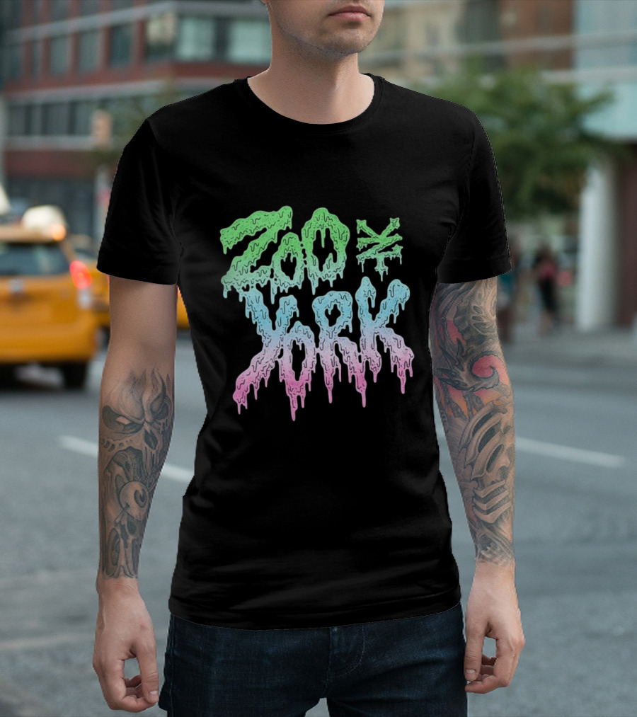Zoo York Acid Drip Multicolor Melting T-Shirt