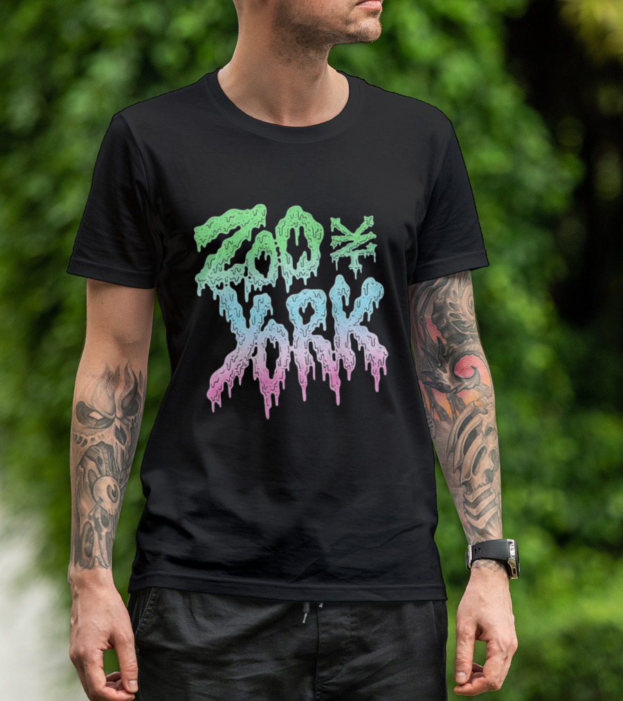 Zoo York Acid Drip Multicolor Melting T-Shirt