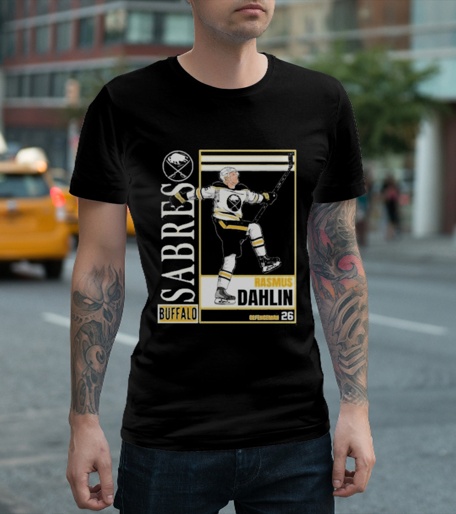 Buffalo Sabres Rasmus Dahlin 26 Defenceman T-Shirt