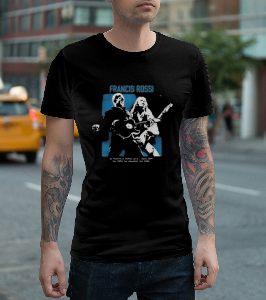 Francis Rossi Status Quo 2026 Tour T-Shirt