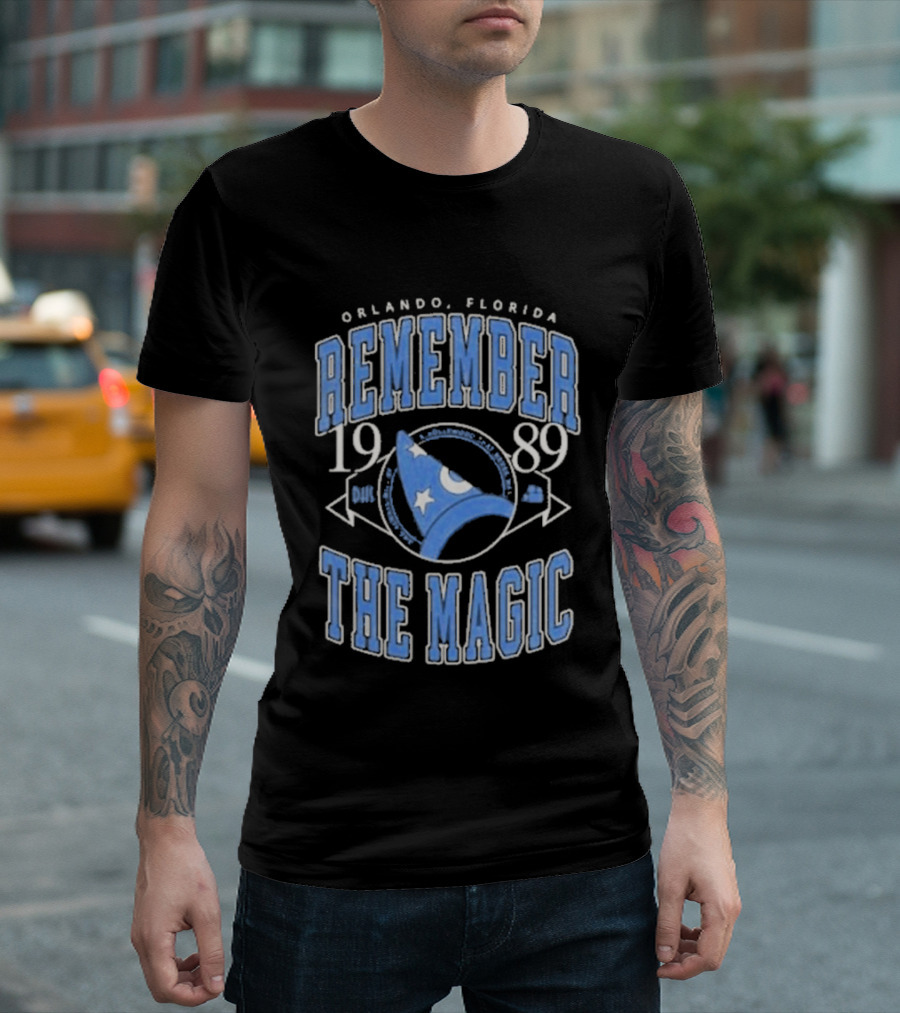 Orlando Florida Remember The Magic 1989 Hat Stars Moon T-Shirt