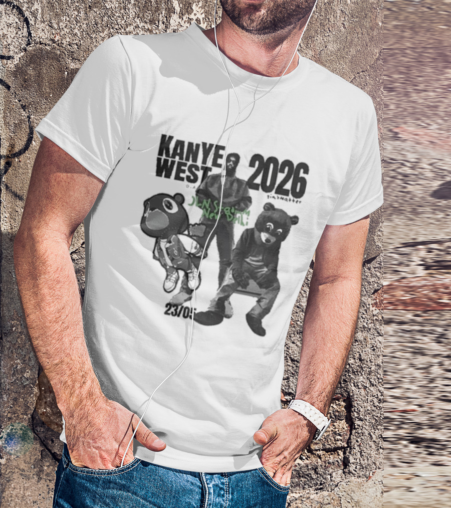 Kanye West 2026 Live In India Stadium Tour T-Shirt