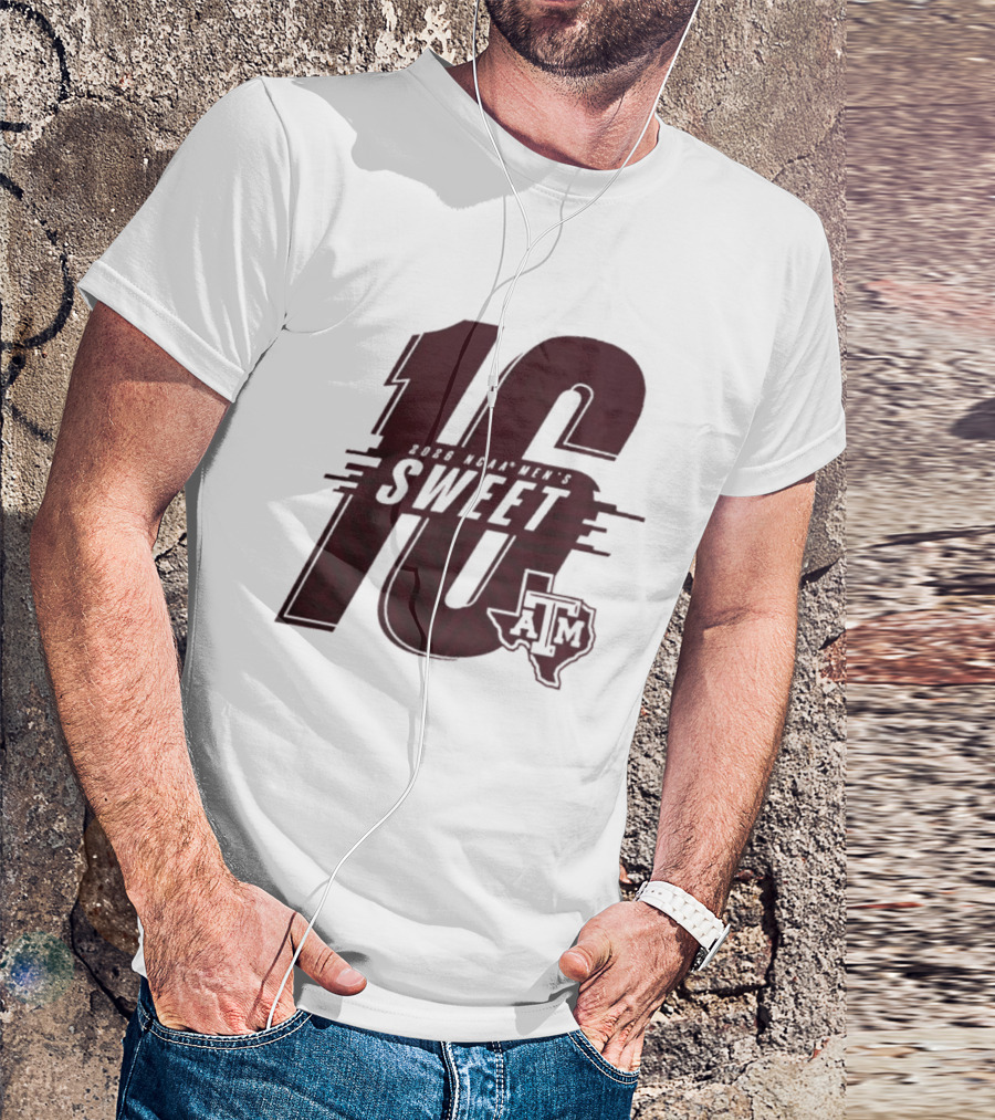 Sweet 16 Texas A&M 2026 NCAA Men's Basketball T-Shirt