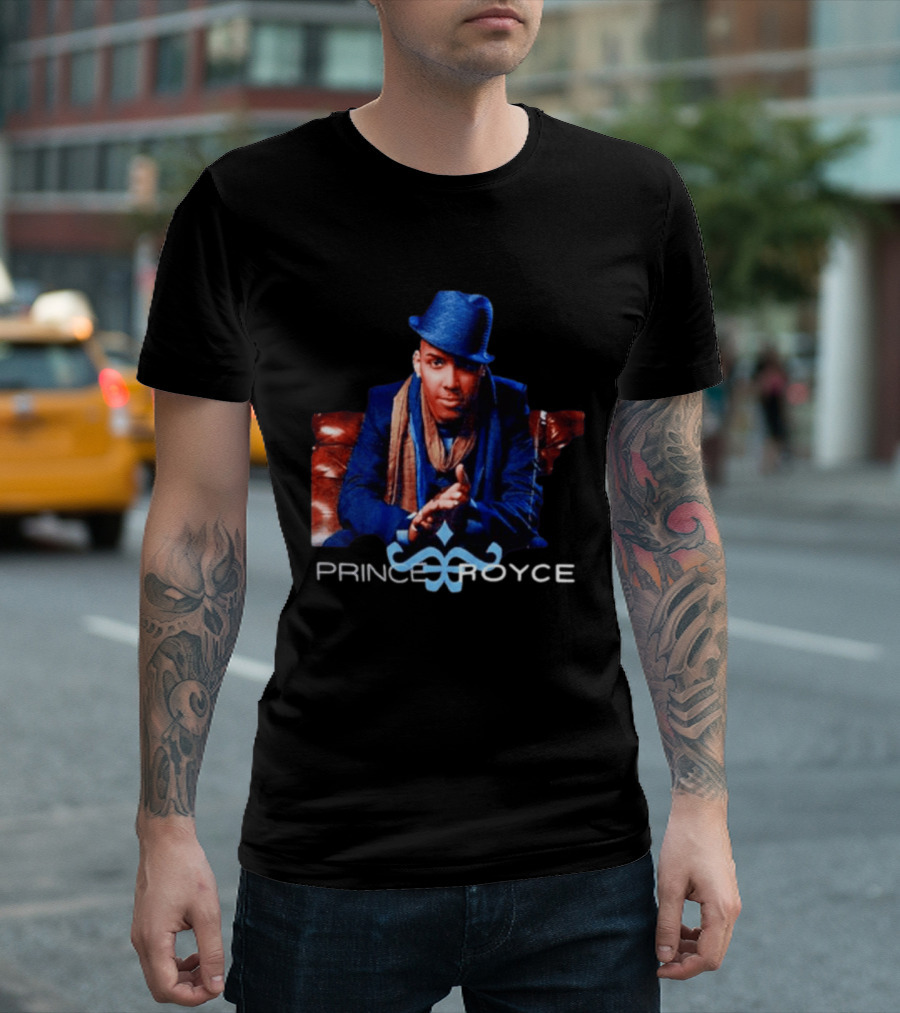 Prince Royce Debut Album Cover Blue Hat And Scarf T-Shirt