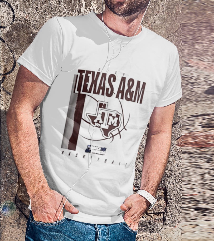 Texas A&M Aggies 2026 March Madness Basketball Tournament T-Shirt
