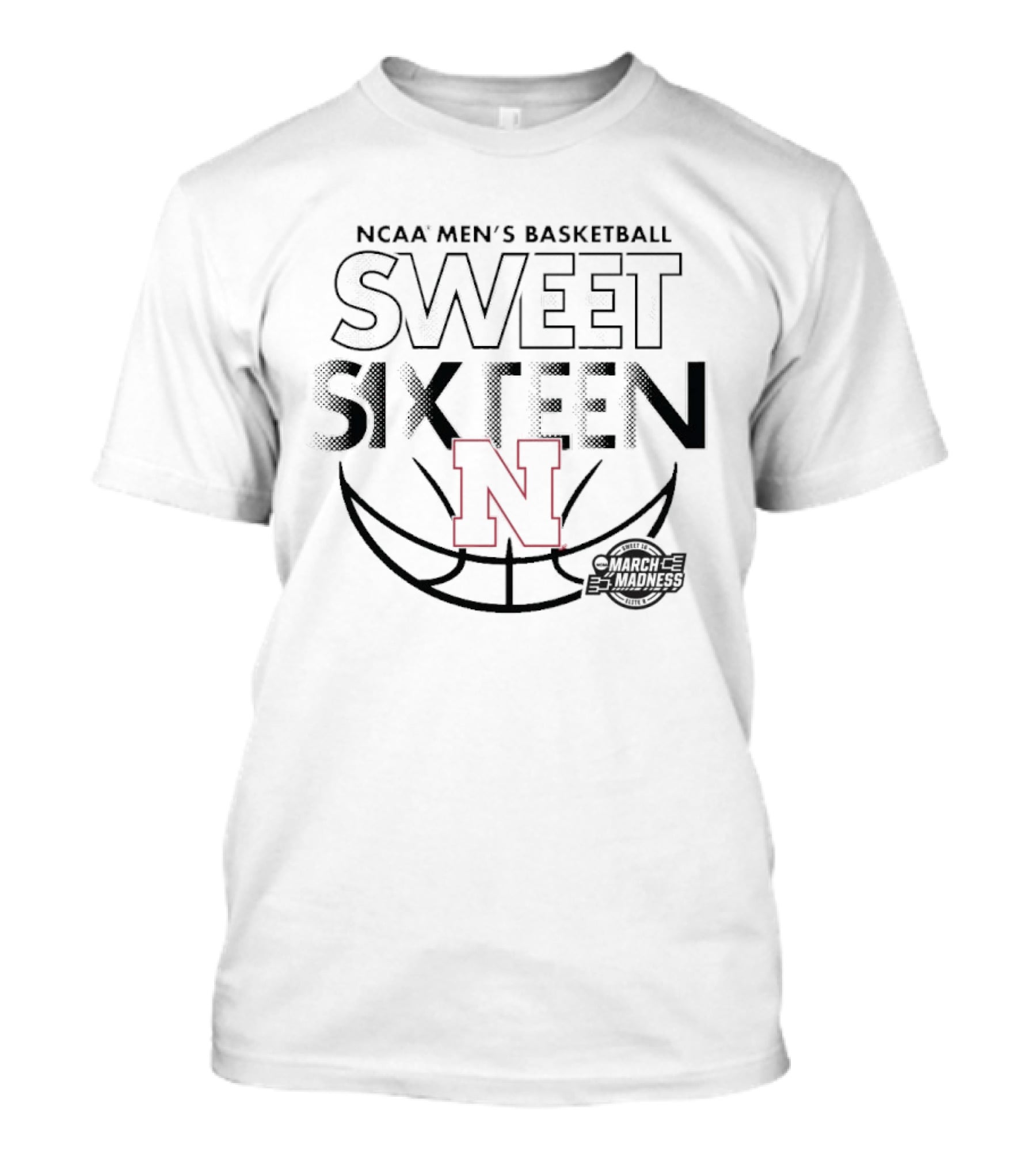 NCAA Men's Basketball Nebraska Cornhuskers March Madness Sweet Sixteen 2026 T-Shirt