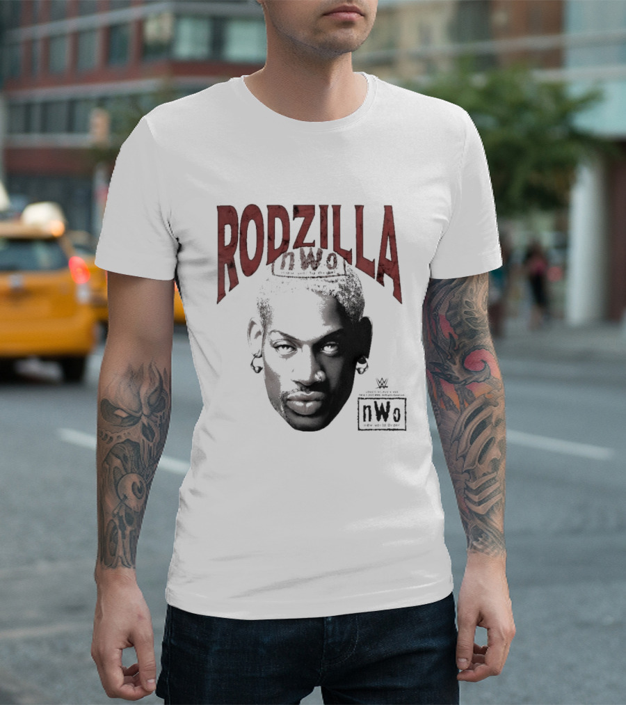 RODZILLA NWo Dennis Rodman Grail WWE NWo T-Shirt