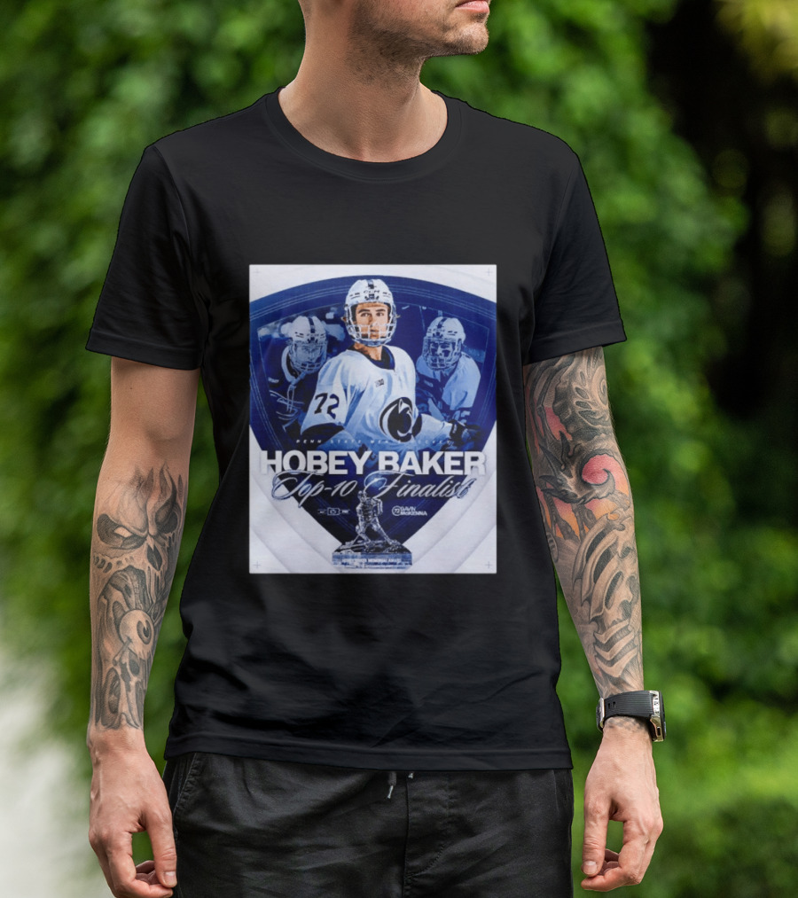 Gavin McKenna Penn State Nittany Lions Hockey Hobey Baker Top 10 Finalist 2026 T-Shirt