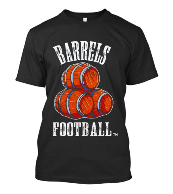 Barrels Football Three Blue Barrels Kentucky T-Shirt