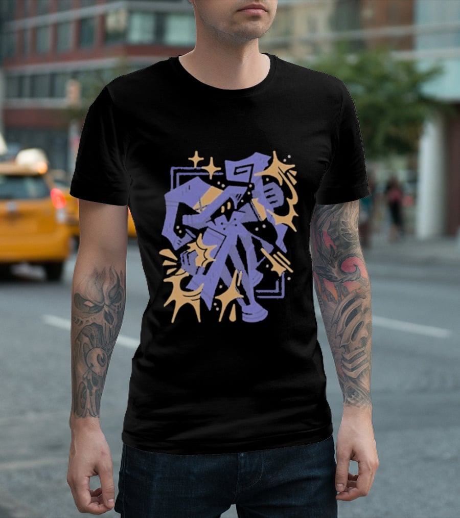 Flare 1000 Dead Draculas Dynamic Dance Moves With Stars T-Shirt