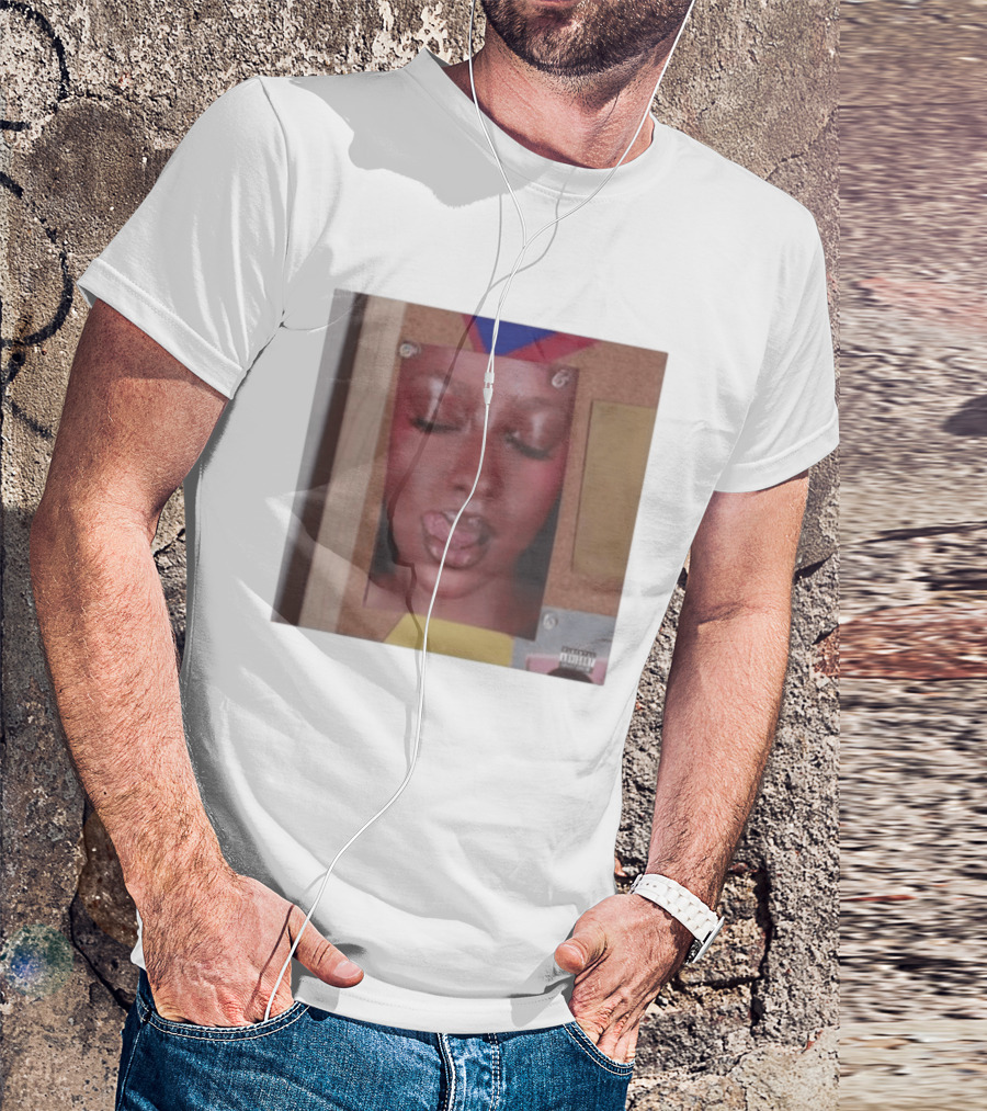 Candy Justine Skye Album Artwork With Portrait And Corkboard Accents T-Shirt
