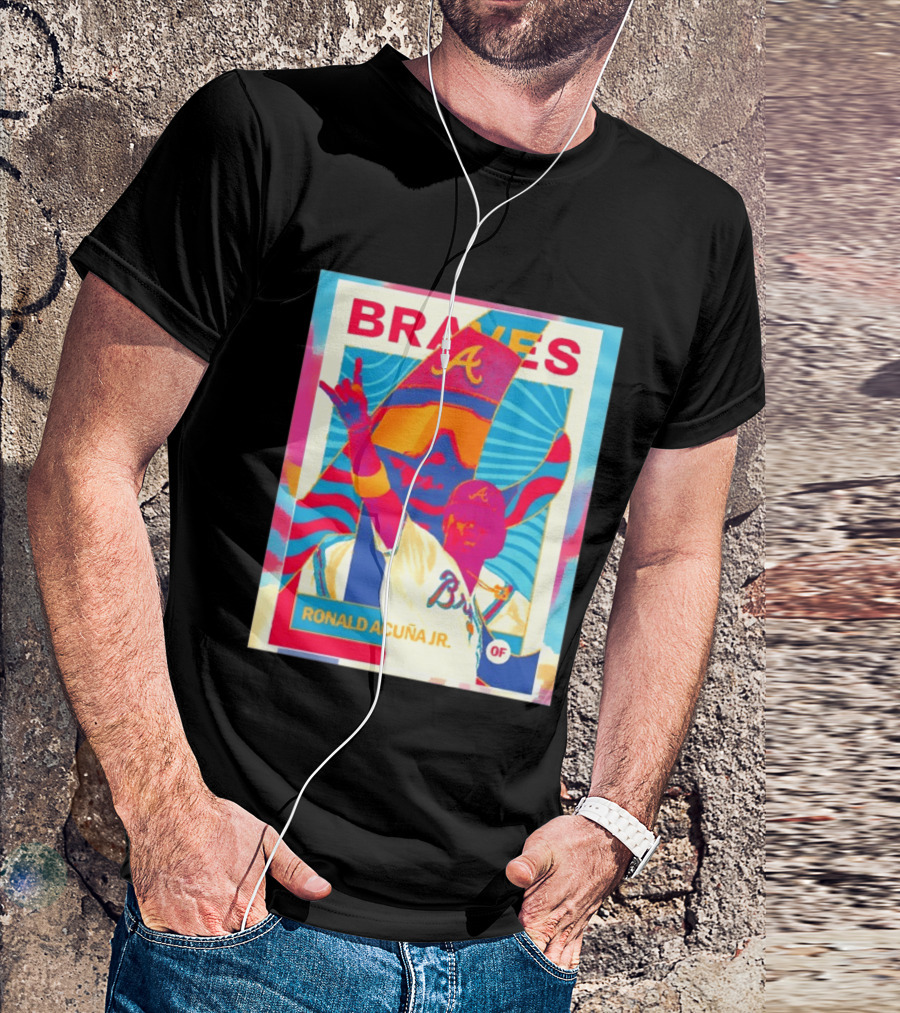 Ronald Acuña Jr OF Braves Atlanta Baseball T-Shirt