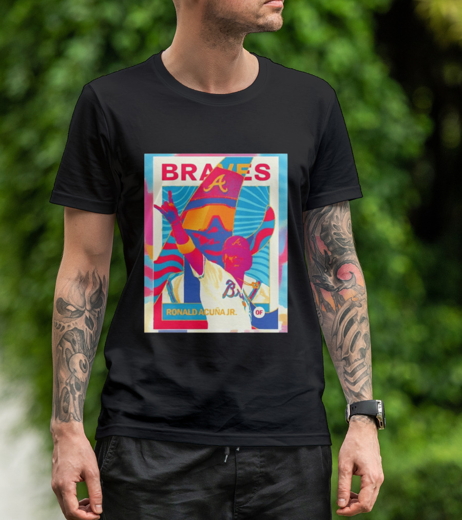Ronald Acuña Jr OF Braves Atlanta Baseball T-Shirt