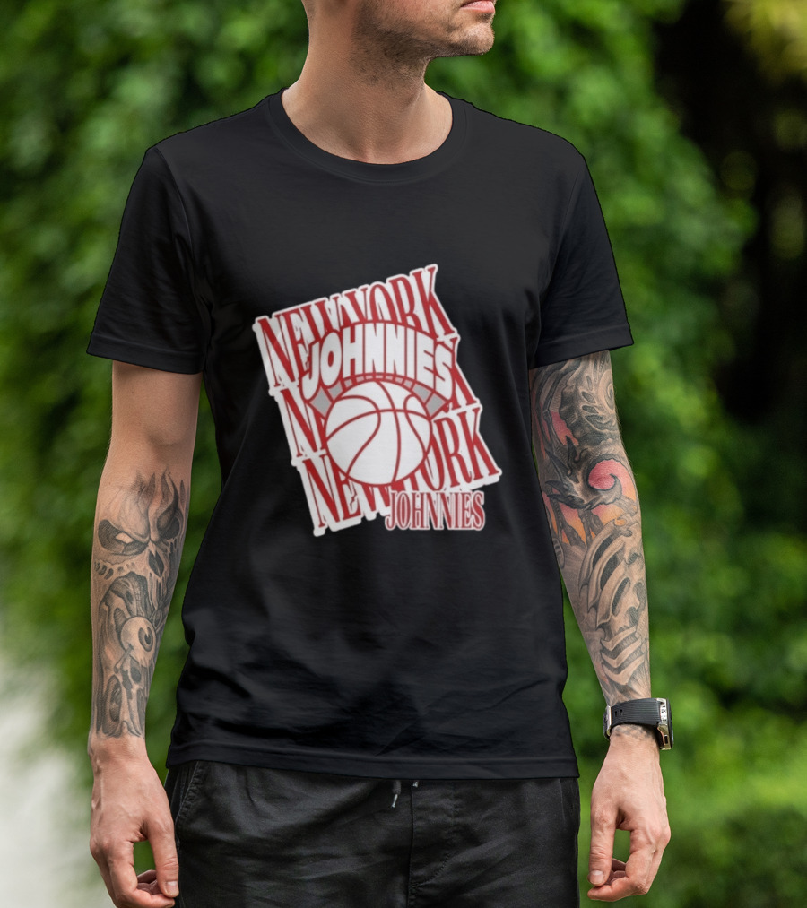 New York Johnnies Basketball Team T-Shirt