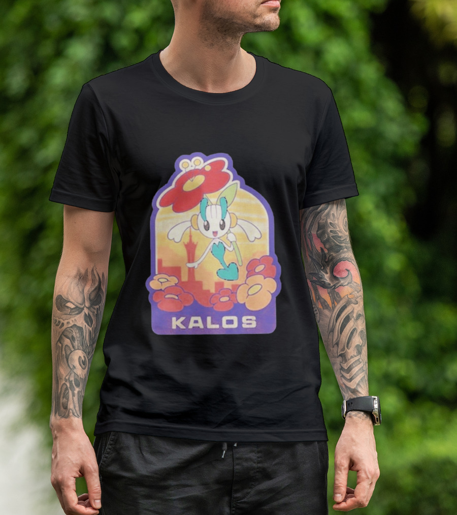 Kalos Region Floette Pokémon Adventure T-Shirt