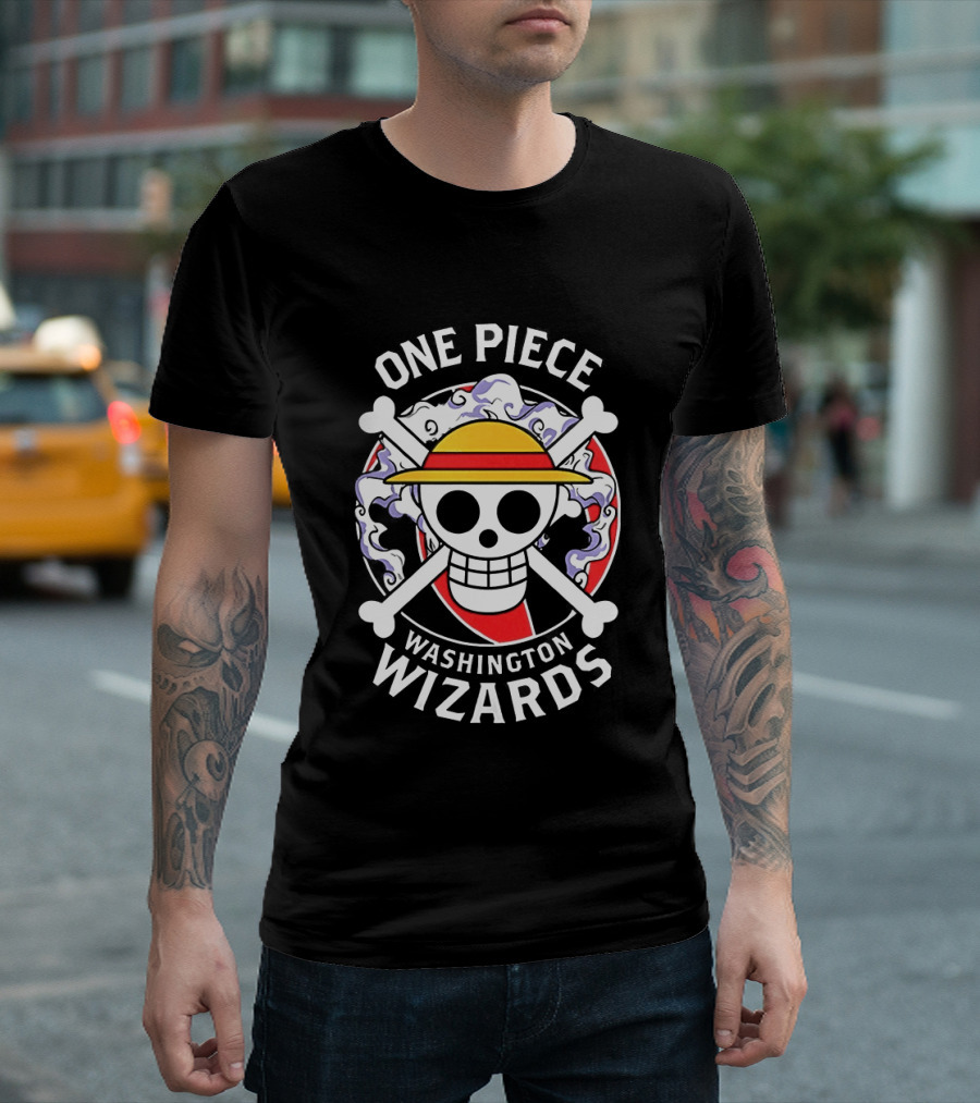 Washington Wizards One Piece Crossover 2026 NBA T-Shirt