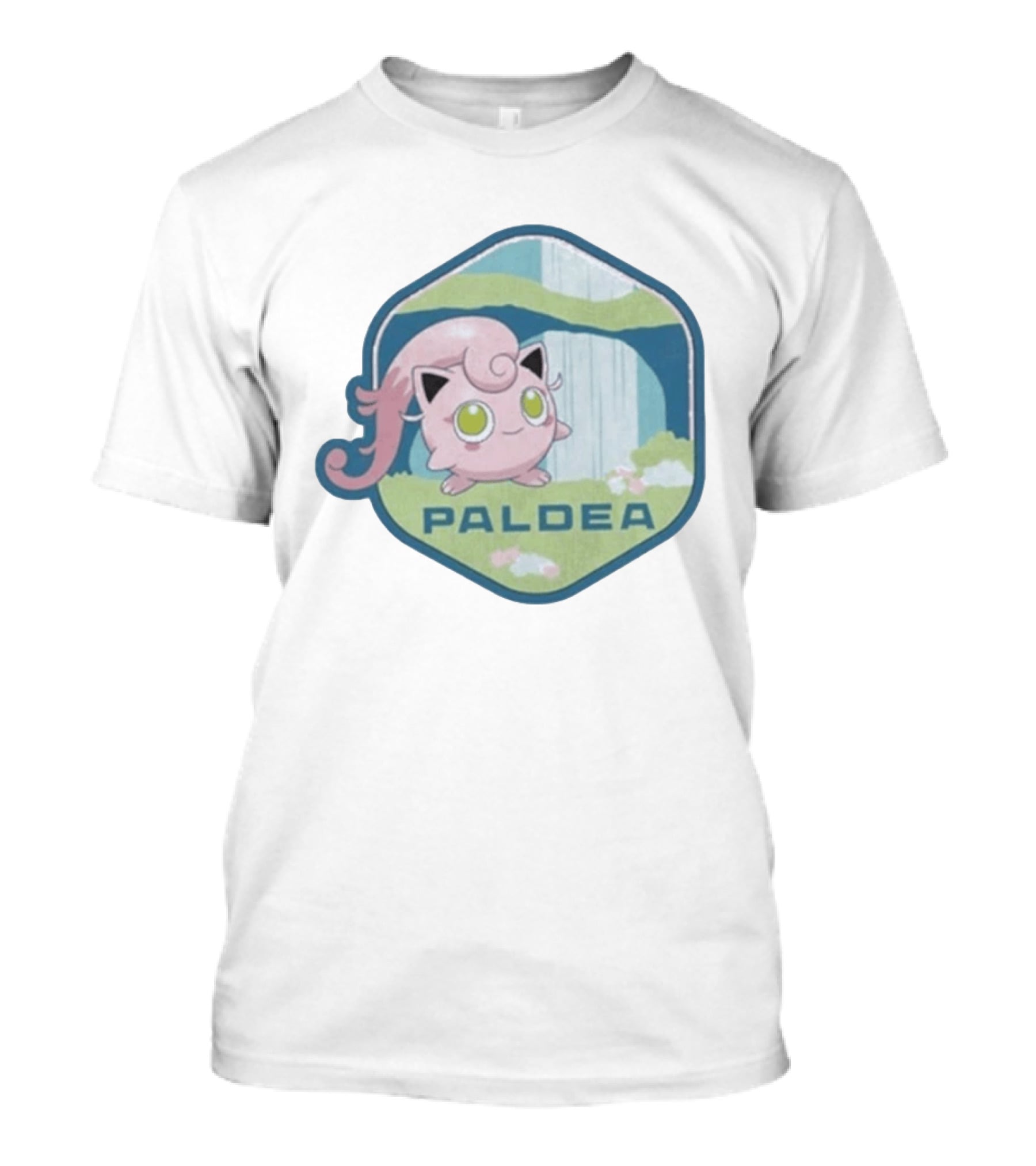 Paldea Jigglypuff Pokémon Adventure T-Shirt