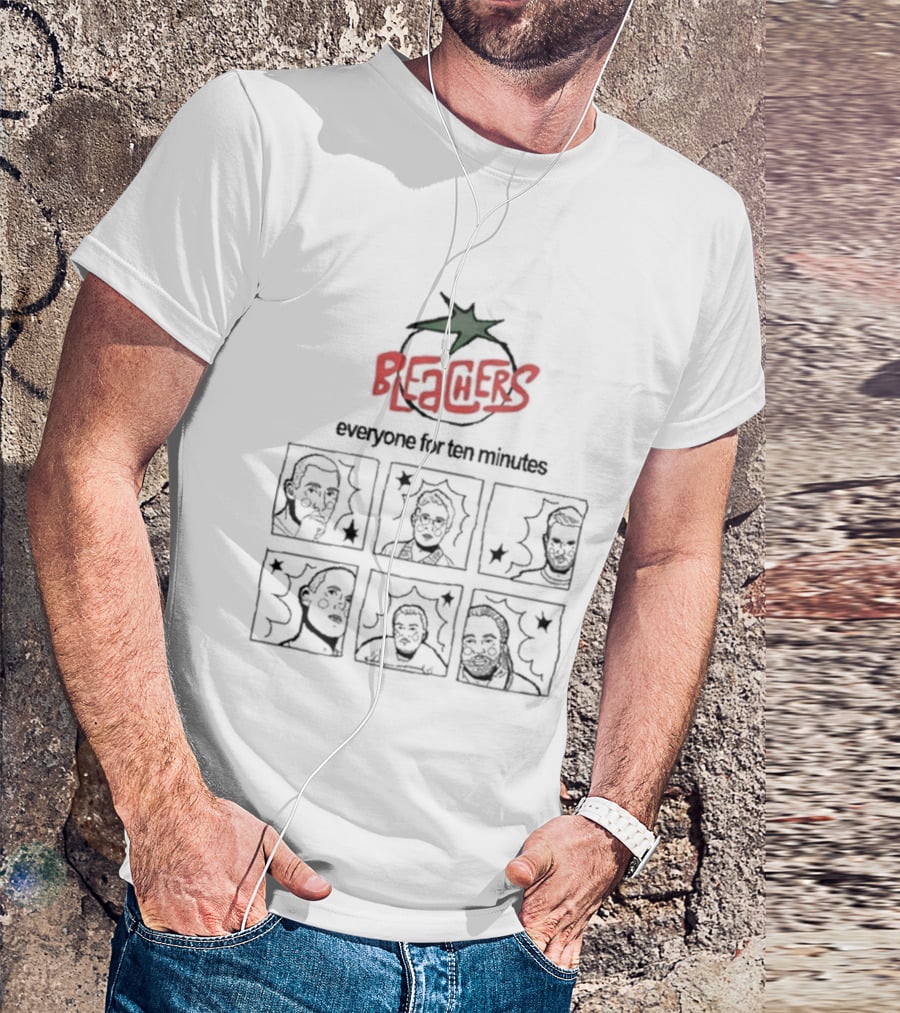 Bleachers Everyone For Ten Minutes Tomato Comic Strip T-Shirt