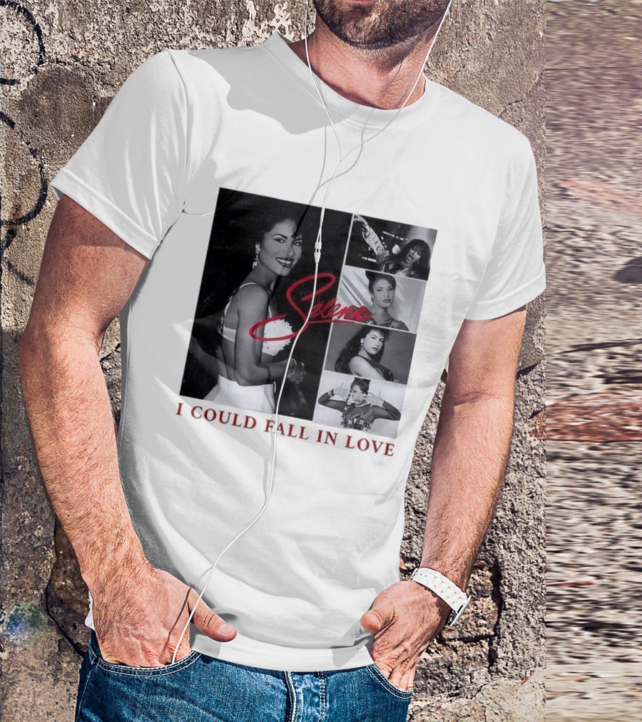 Selena Quintanilla I Could Fall In Love Photomontage T-Shirt