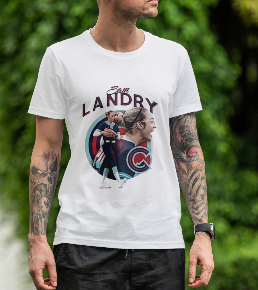 Sam Landry Cascade Baseball T-Shirt