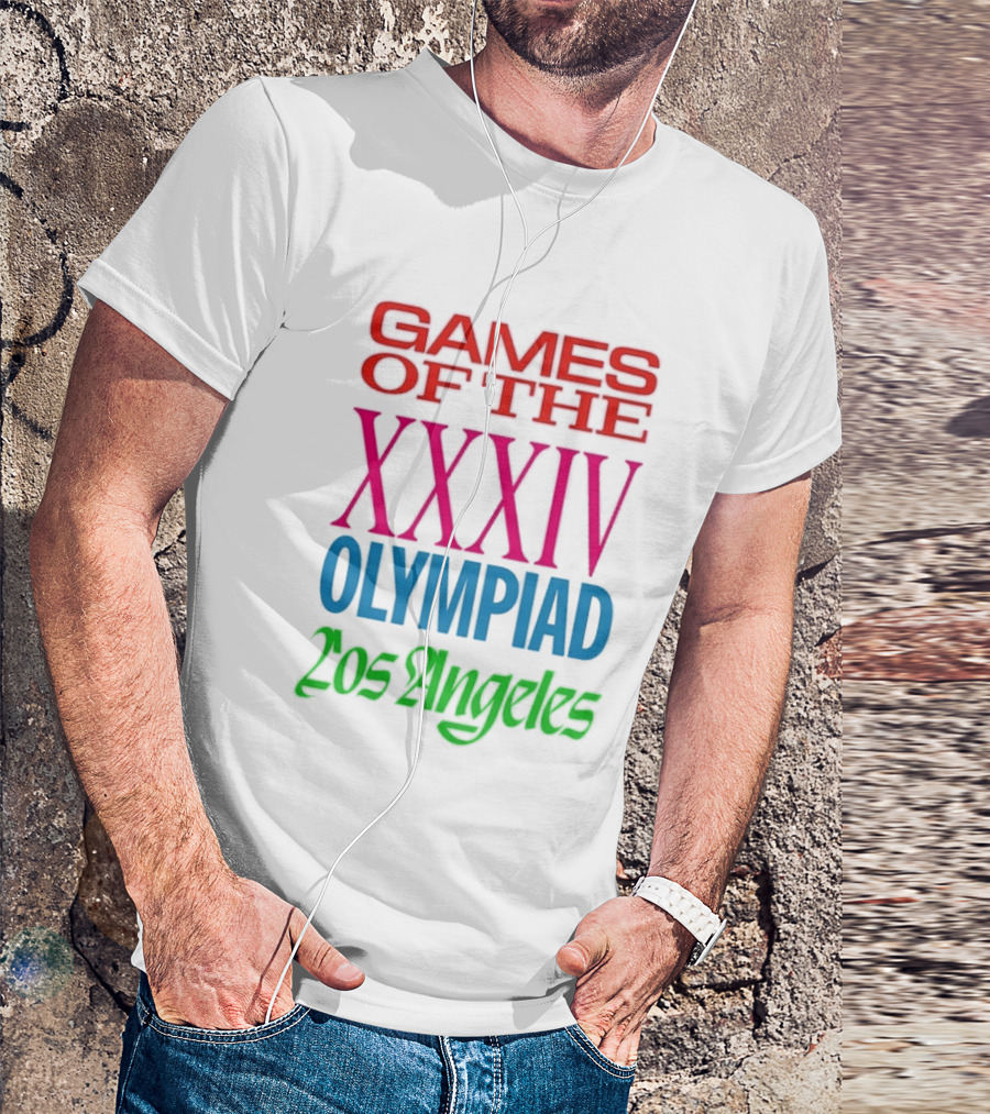 Games Of The XXXIV Olympiad Los Angeles 2028 T-Shirt