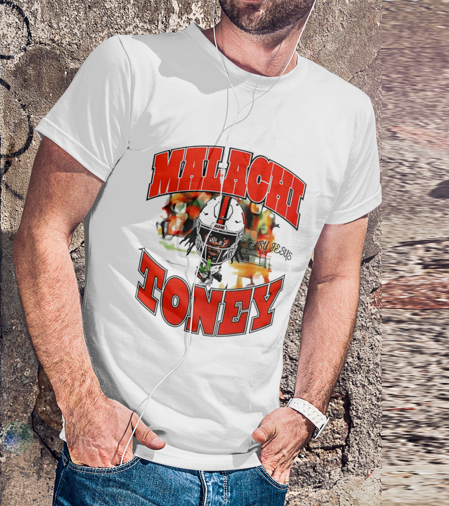 Malachi Toney Baby Jesus Miami Hurricanes T-Shirt