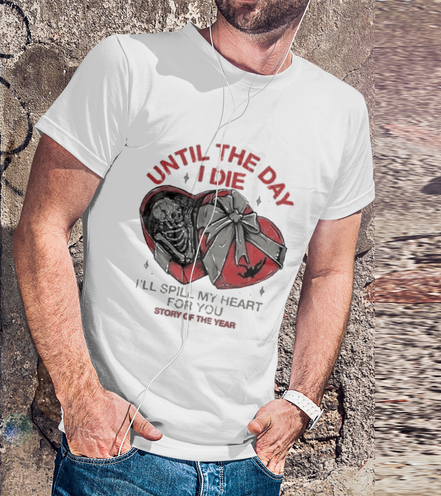 Story Of The Year Until The Day I Die Heart Box I'll Spill My Heart For You T-Shirt