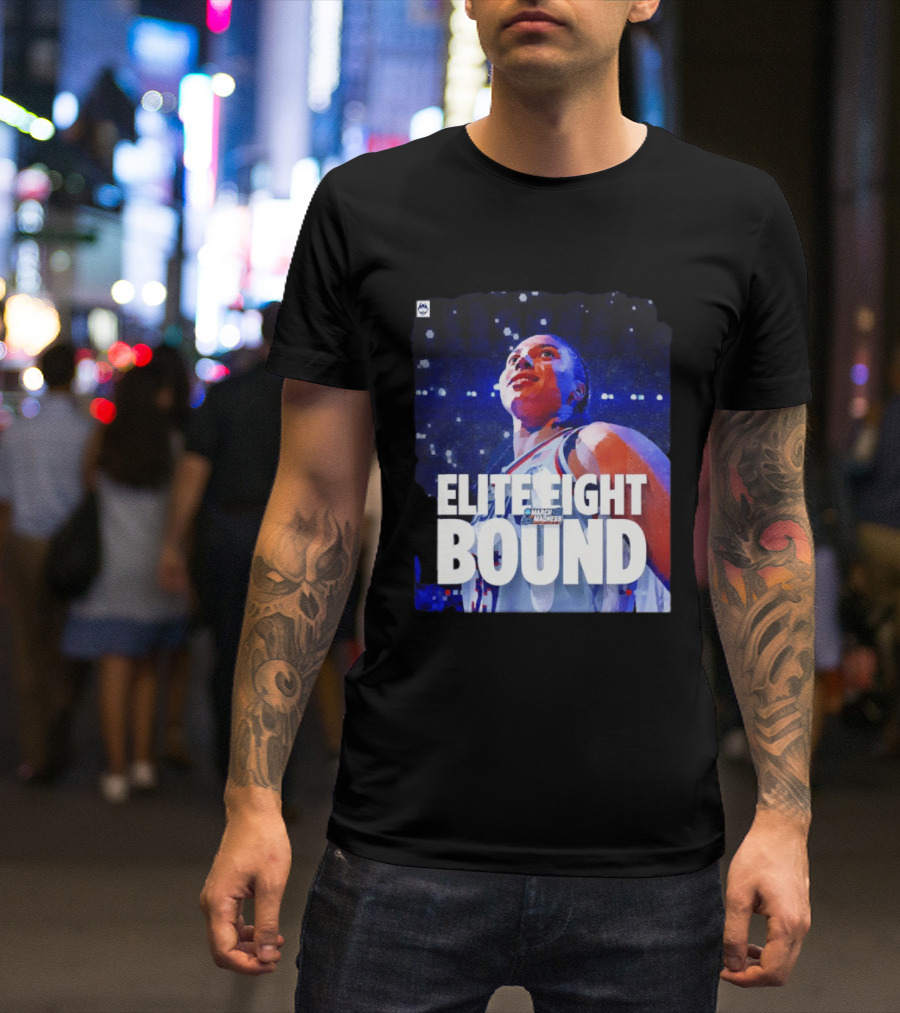 UConn Huskies Azzi Fudd March Madness Elite Eight Bound T-Shirt