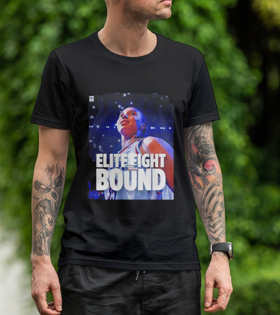 UConn Huskies Azzi Fudd March Madness Elite Eight Bound T-Shirt