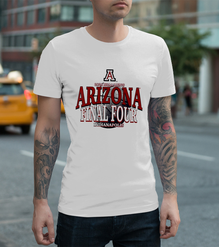 2026 NCAA Men's Arizona Final Four Indianapolis T-Shirt