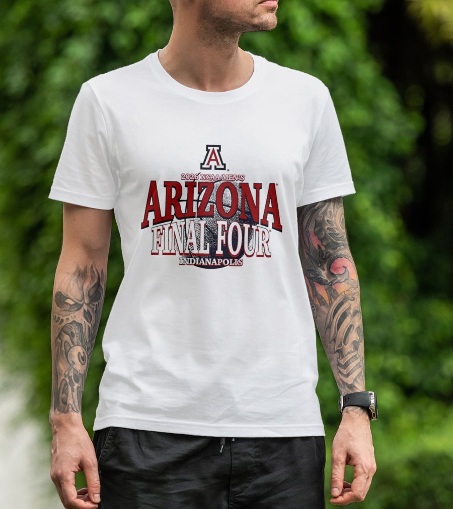 2026 NCAA Men's Arizona Final Four Indianapolis T-Shirt
