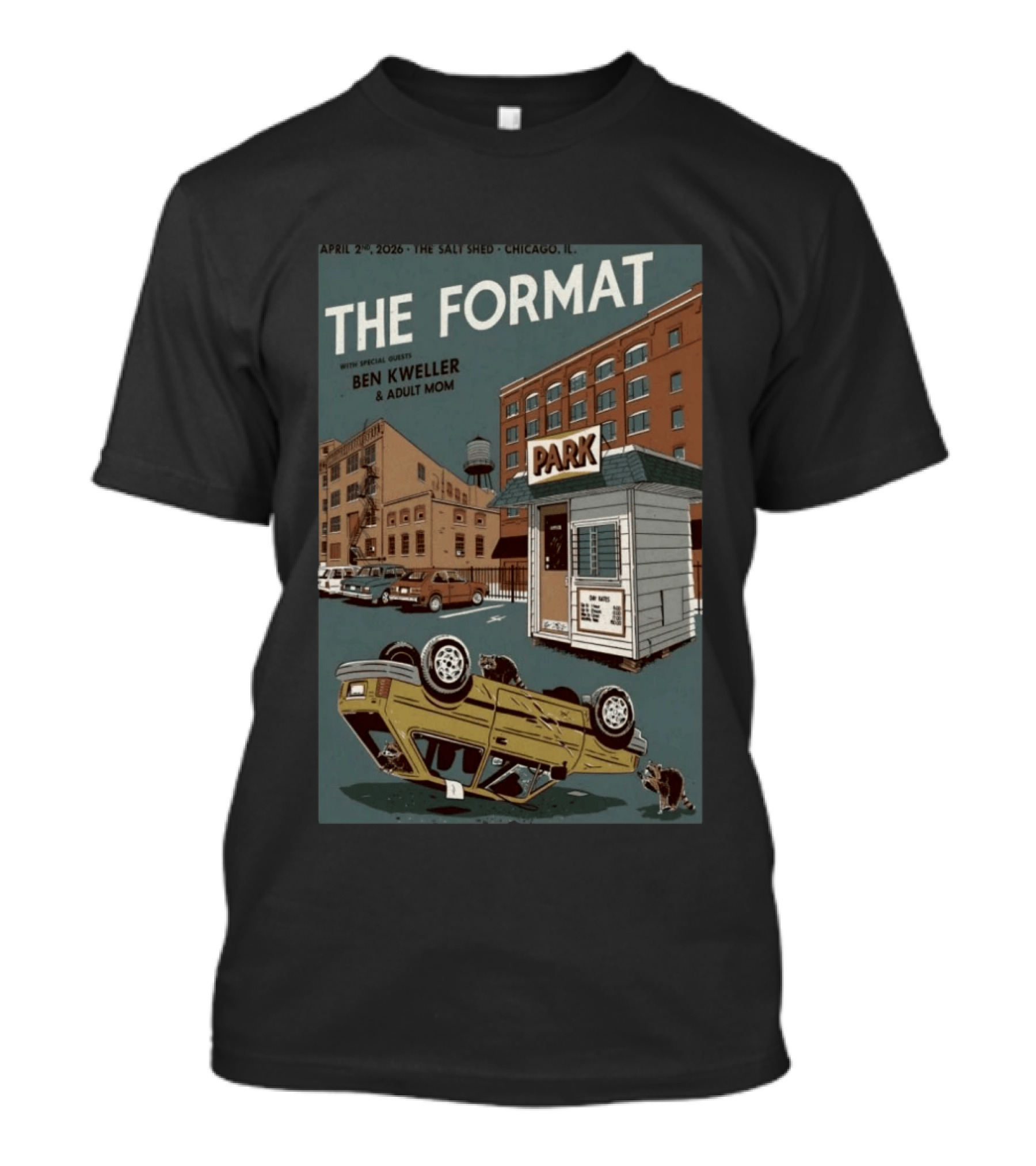 The Format April 2026 The Salt Shed Chicago Ben Kweller Adult Mom T-Shirt